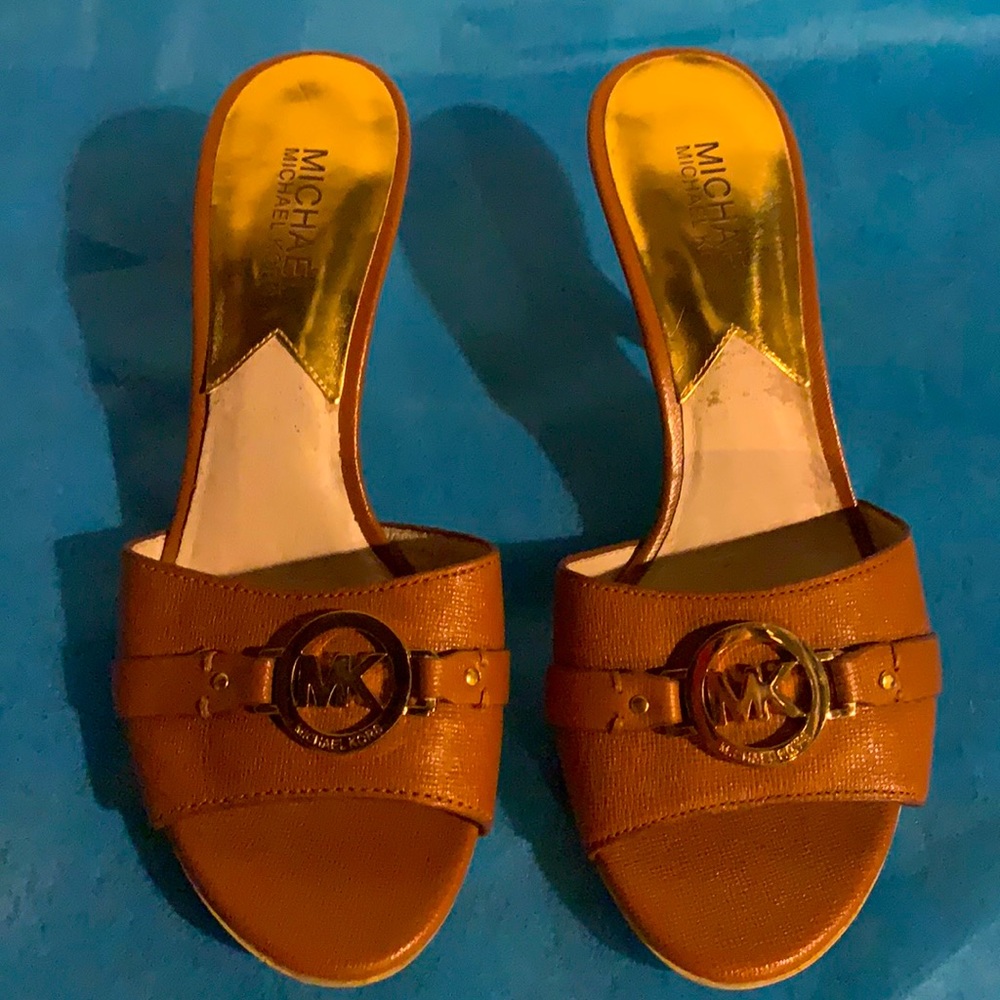 Michael Kors Brown Sandal Heels